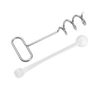 KSIEE Entraîneur de frappe de golf, portable pour le golf avec barre pivotante, véritable impact, accessoires de pratique de golf au sol pour parcs, cour, terrain d'entraînement