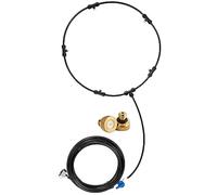 KSIEE Fan Mister Lot de 6 brumisateurs en cuivre atomisé à basse pression + système de brumisation de 6 m pour patio, jardin, serre, trampoline pour parc aquatique (B)