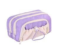 Ksikdeg À Stylos Élégant avec Cordon De Serrage Design Lavable Rangement Multi-Poches pour Étudiants Outils d'art Bureau Pochettes D'organisation À Cordon Serrage Élégantes pour Étudiants