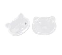 Ksikdeg Boîte À Souvenirs en Acrylique Transparent pour Poils d'animaux Étui Porte-Fourrures De Chats pour Les Souvenirs Perte D'artisanat Commémoratif Et Les Décorations La Maison Conteneur