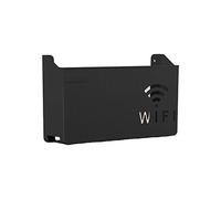 Ksikdeg Boîte de rangement murale pour routeur Wifi, câble d'alimentation et support de fil pour maison, chambre à coucher, salon, étagère de rangement murale