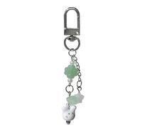 Ksikdeg Breloque en forme de lapins en perles faite à la main - Accessoire élégant et portable - Tendance, Size 9cm/3.54inch, 12cm/4.72inch, Résine