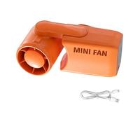 Ksikdeg Bruit DC5V Fonctionne Un Ventilateur de Refroidissement de Poche avec 50% de Vent en Que Le Ventilateur Ordinaire pour Le Refroidissement des Voyages par Temps Chaud