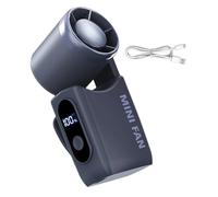 Ksikdeg Bruit DC5V Fonctionne Un Ventilateur de Refroidissement de Poche avec 50% de Vent en Que Le Ventilateur Ordinaire pour Le Refroidissement des Voyages par Temps Chaud