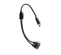Ksikdeg Câble répartiteur d'alimentation 5521 5,5 x 2,1 mm mâle vers femelle multiple pour éclairage de caméra de sécurité DVR 40 cm