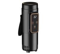 Ksikdeg Cas de voyage rechargeable de type C avec affichage numérique de la température, refroidisseurs portables pour réfrigérateur de voiture