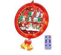 Ksikdeg Cerceau De Lumière Courante Permanent À LED en Polyacrylate Pont Fête Noël pour Les Incidents Festivités Éclairage Vacances Respectueux l'environnement