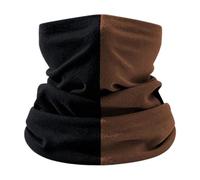 Ksikdeg Couvre-cou élastique doublé en polaire doux - Protection contre le froid - Guêtre d'extérieur - Écharpe d'hiver - Couverture polaire