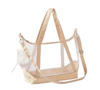 Ksikdeg De Transport Portable pour Chats avec Filet Ventilé Et Fenêtre Transparente en Filet Nylon Respirant pour Les Voyages Plein Air