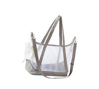 Ksikdeg De Transport Portable pour Chats avec Filet Ventilé Et Fenêtre Transparente en Filet Nylon Respirant pour Les Voyages Plein Air