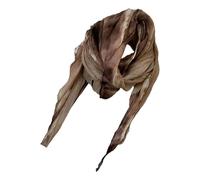 Ksikdeg Écharpe élégante pour vêtements de mode, accessoire de bras, long foulard, multifonctionnel, pour le bureau, dames élégantes, kaki, Taille unique