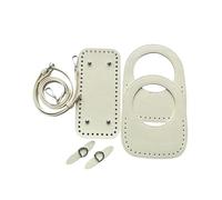 Ksikdeg Ensemble De Tricot De À Bandoulière En Cuir PU Bricolage Sacs De Fabrication De Crochet Poignée Sangle D'épaule Pour À Main À Bandoulière Kits De Fabrication De Cuir