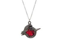 Ksikdeg Épinglette tendance sophistiquée en forme de corbeau avec des motifs d'huile qui coule - Accessoire de fête, 455cm, Métal