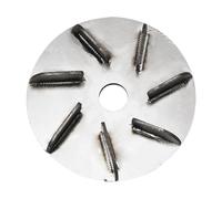 Ksikdeg Grattoir professionnel pour poils d'animaux de ferme - Pour cochons, vaches, chevaux - Plaque de meulage pour le bétail, l'épilation du bétail