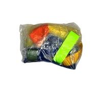 Ksikdeg Housse de rechange interactive pour balles gonflables pour chiens de petite et grande taille, sports de plein air, jouets rebondissants, couverture de rechange pour chien