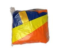 Ksikdeg Housse de rechange interactive pour balles gonflables pour chiens de petite et grande taille, sports de plein air, jouets rebondissants, couverture de rechange pour chien