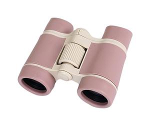 Ksikdeg Jumelles jumelles de poche pour enfants 4 x 30 à double barillet pour visites, randonnées,