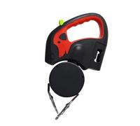 Ksikdeg Laisse rétractable confortable avec poignée antidérapante et corde de traction automatique avec lampe pour petites et grandes races