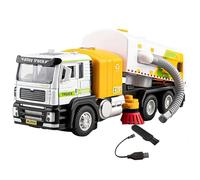 Ksikdeg Le Jouet éducatif de Camion de balayeuse d ' Alliage favorise la Coordination Apprentissage précoce compétences Pratiques pour Les Voiture en Alliage intérieure et extérieure
