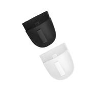 Ksikdeg Lot de 2 paires de coussinets d'épaule en éponge respirante 1 cm d'épaisseur pour costume manteau