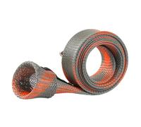 Ksikdeg Manchons de protection pour canne à pêche - Portable - Filet de protection tressé - Installation facile