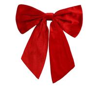 Ksikdeg Nœud décoratif en velours de luxe pour décoration de table de mariage, Noël, décoration de fenêtre à suspendre, décoration de Noël