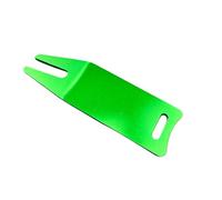 Ksikdeg Outil de divot vert de golf courbé outils d'entretien de parcours de golf outils de pliage de parcours de golf golf vert divot fourche marqueur de balle