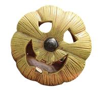 Ksikdeg Poissons pour Animaux De Compagnie Décoration d'halloween Citrouilles Grotte Cachettes Durabilité Ornements 'Aquarium Non Toxiques Décoration 'Aquarium De Poissons 'Halloween