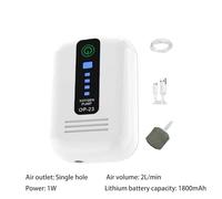 Ksikdeg Pompes À Air Portables pour Aquarium Aérateur Réglable Puissant Et Silencieux Oxygène pour Aquarium 40/70 Heures Air Silencieux