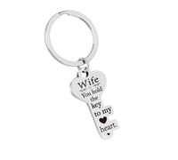 Ksikdeg Porte-clés tendance en alliage polyvalent avec mécanisme de fixation sécurisé pour les étudiants, épouse., taille unique