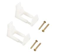 Ksikdeg Quincaillerie De Porte Grange Coulissante avec Vis Guide en Plastique Haute Résistance Mises À Niveau pour des Mouvements Fluides Et Sécurisés Guide Anti-Balancement 2 Pièces