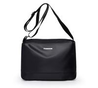 Ksikdeg Sac à bandoulière en nylon léger, multi-compartiments, grande capacité, sangle réglable pour les essentiels, sac à bandoulière léger résistant aux éclaboussures pour un usage quotidien