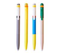 Ksikdeg Stylo À Bille Ergonomique Doté D'une Fonction De Rotation Et Dessins 'animaux Outil 'écriture Pour Un Usage Quotidien Fournitures Bureau