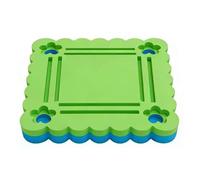 Ksikdeg Table de billard en EVA avec coins arrondis et imperméable - Planche flottante pour mahjong et jeux de société dans les piscines - Flottabilité élevée - En mousse EVA