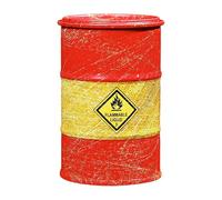 Ksikdeg Tambours à huile miniatures modèle dioramas fournitures pour paysage ferroviaire paysage militaire guerre jeu terrain de pétrole miniature