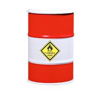 Ksikdeg Tambours à huile miniatures modèle dioramas fournitures pour paysage ferroviaire paysage militaire guerre jeu terrain de pétrole miniature