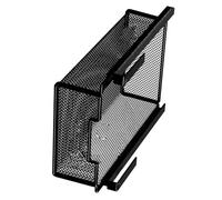 Ksikdeg Tiroir de rangement de bureau avec mécanisme coulissant lisse, cadre en fer permanent, organisation de bureau complémentaire, tiroir de rangement multifonction