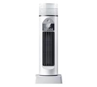 Ksikdeg Ventilateur de bureau sans pales avec grille de sécurité, contrôle de 6 vitesses, système de refroidissement silencieux, texture plastique pour un espace limité. Ventilateur portable pour