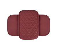 KSIWUAGB Coussin Accoudoir Voiture pour Fiat Argo Hatchback 2017-2024, Housse D'accoudoir Central Protection Interieur Accessoire Voiture,Red