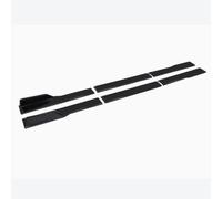KSIWUAGB Jupes Latérales Voiture pour Audi RS 4 Avant 2001-2013, Séparateur Bascule Latéral Voiture Anti-Collision Protecteur Kit Accessoire Voiture,Black