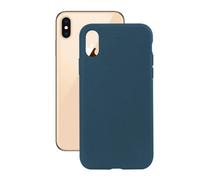 Ksix B0942ECO05 coque pour téléphone Bleu pour Apple iPhone XS Max