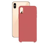 KSIX BigBuy Tech S1903540 Housse pour téléphone Portable iPhone XS Max Soft Rouge