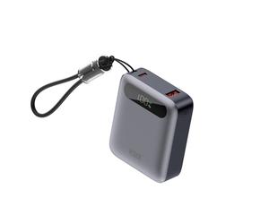 Ksix BPB10PD22G banque d'alimentation électrique Lithium Polymère (LiPo) 10000 mAh Gris