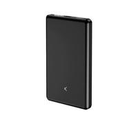 Ksix BPB5000MAG01GR banque d'alimentation électrique Lithium Polymère (LiPo) 5000 mAh Gris