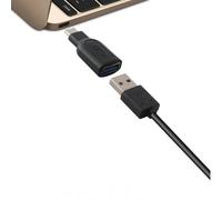 Ksix BXADAPC01 changeur de genre de câble USB USB C Noir