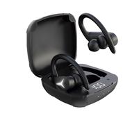 Ksix Écouteurs intra-auriculaires Sport Buds 2 avec micro Bluetooth Noir