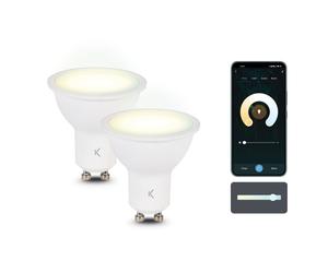 Ksix BXBULBGU22 ampoule LED Blanc froid, Blanc chaud 5,5 W GU10