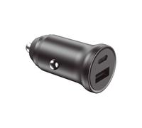 Ksix BXCRC20PD chargeur d'appareils mobiles Smartphone Noir Allume-cigare Charge rapide Auto