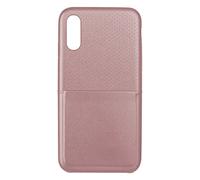 KSIX Dots Coque pour iPhone x (Ultra Fin et léger, Anti-resbaladizo, Doux au Toucher, TPU) Couleur Or et Rose