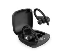 KSIX Écouteurs sans Fil Sport Buds 2 pour Le Sport avec Microphone. Écouteurs résistants à la Transpiration pour Les appels, la Musique, la télévision et l'ordinateur.